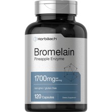 Horbaach Horbäach Bromelain 1700 Mg Supports Digestive Health Pineapple Enzyme 120 Caps