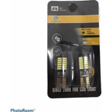 Özgürce Yassı Dipsiz LED Ampul T10-24SMD Ultra Parlak, Canbus Uyumlu