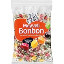 Tindy Candy 500 gr Sert Meyveli Şeker