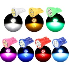 Özgürce 10 Adet Beyaz T10 Park ve Plaka LED Ampul Seti, Dipsiz, Uyumlu