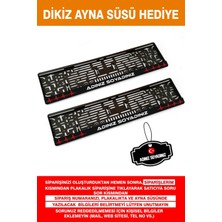 Özgürce Isme Özel Çizgi ve Dikiz Aynası Süsü, Şık ve Hediye Edilebilir Tasarım