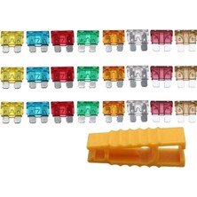 Özgürce 8'li Orta Sigorta Seti, 24 Adet, Farklı Amper Seçenekleri