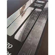 Özgürce Peugeot 206 Uyumlu 4'lü Kapı Eşiği Seti, Şık ve Dayanıklı Tasarım