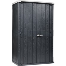 Divona Home Toomax High Stora Way Bahçe Depolama Dolabı (130 cm x 75,6 cm x 206,2 cm )