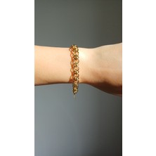 sabaaksesuarr Xuping Halka 14K Bileklik(Gold)