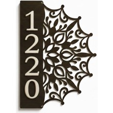 Evsay Modern Ev Numarası Tabelası Kişiselleştirilmiş Ev Kapı Numarası Kapı Süsü