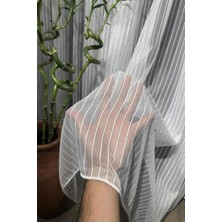 Tül Shop Ertuğrul Model Ütü Istemez 1/2 Seyrek Pileli Tül Perde Modern ve Şık Tasarım