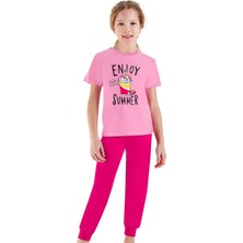 ERSOY 751U Kız Çocuk Uzun Kollu Pijama Takımı