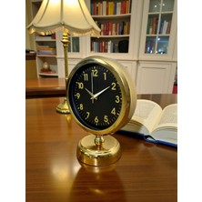 Akıllı Durak Klas Gold 25 x 20 cm Metal Masa Saati