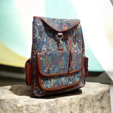 Öykücanbu Otantik Terme Kumaş Unisex Sırt Çantası