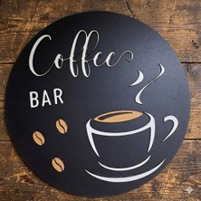Evsay Şık Kahve Bar Duvar Dekoru Mutfak Veya Kahve Köşesi