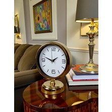 Akıllı Durak Golden Touch 25 x 20 Gold Metal Masa Saati