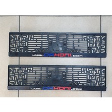 Özgürce Tüm Araçlara Uyumlu Özel Plakalık Seti, Yüksek Kalite, 2 Adet