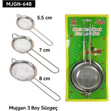 Akıllı Durak 3 Boy Süzgeç Seti