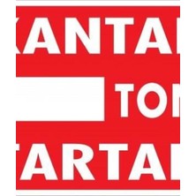 Ennalbur Kantar Ton Tartar Uyarı Levhası 25x35 KOD:1618