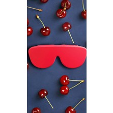 Carry Me Case Kırmızı Silikon Gözlük Kılıfı