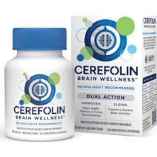 Alfasigma Cerefolin 30 Tablets Brain Wellness,targeted For Cognitive, Improves Memory,focus  Concentration, L-Methylfolate, N.a.c, B12, Neurologist Recommended.