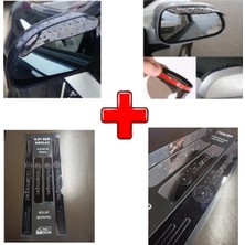 Özgürce Volkswagen Passat B6 Kapı Eşiği ve Ayna Yağmur Koruyucu Seti