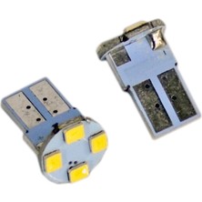 Özgürce 12V T10 LED Ampul 4 Smd Fiber Beyaz, Yüksek Parlaklık, Dayanıklı