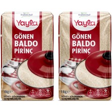 Yayla Bakliyat Gönen Baldo Pirinç 1 kg x 2 Adet