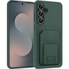 Pilanix Samsung Galaxy A56 Kılıf Kart Koymalı Standlı Tpu Bikart Kapak