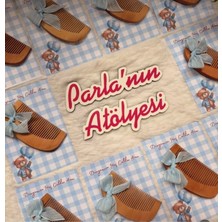 Parla'nın Atölyesi 10 Adet Söz Nişan Doğum Bride Doğum Günü Kına Hediyelik Tarak