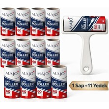 Majo Tüy Toplayıcı Aparat + 12 Yedek Rulo