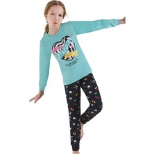 ERSOY 755U Kız Çocuk Uzun Kollu Pijama Takımı