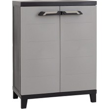 Divona Home Toomax Prime Plastik Bahçe Depolama Dolabı (Small) (2 Raflı-66 cm x 40 cm x 88 cm )