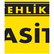 Ennalbur Tehlike Asit Uyarı Levhası 25x35 KOD:762