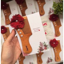 Parla'nın Atölyesi 10 Adet Söz Nişan Doğum Bride Doğum Günü Kına Hediyelik Tarak