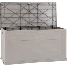 Divona Home Toomax Wood Bahçe Depolama Sandığı (420 L -120 cm x 56 cm x 63 cm )
