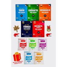 2026 Kpss Genel Yetenek Genel Kültür Tamamı Çözümlü Soru Bankası Seti - (5 Kitap) Bigelio Deneme Sürpriz Hediyeler