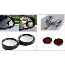 Özgürce 2'li Araç Kör Nokta Dikiz Aynası, 360° Yuvarlak, Kolay Montaj