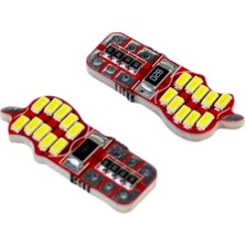 Özgürce 12V T10 LED Ampul 20 Lümen Canbus Fiber Beyaz 16W, Uzun Ömürlü ve Parlak