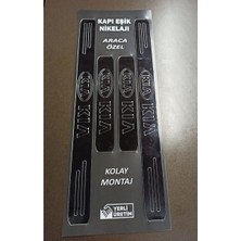 Özgürce Kia Picanto Uyumlu Kapı Eşiği 4'lü Set, Şık ve Dayanıklı Tasarım