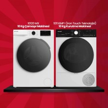 Arçelik 10120 Mx - 1011 Kmp I 10 kg Çamaşır-Kurutma Ikili Set