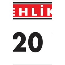 Ennalbur 220 V Teklike Uyarı Levhası 25x35 KOD:1114