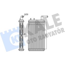 Kale KALORİFER RADYATÖRÜ 0181832PA M131 BAKIR (PİRİNÇ KAZAN)
