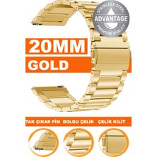  huawei watch gt gt2 gt3 42mm kasa model uyumlu 20mm dolgu çelik metal saat kordonu kayışı m09sgg4-g