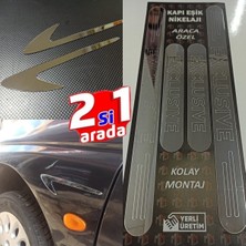 Özgürce Passat B6 Exclusive Kapı Eşiği ve Çamurluk Vent Krom Seti