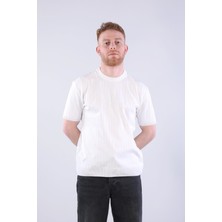 Mckanzie 10027 Bisiklet Yaka Triko Fitilli T-shirt