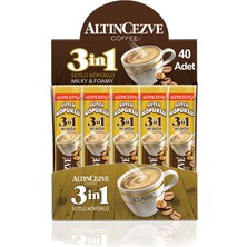 Altıncezve 3ü1 Arada Sütlü Köpüklü (Tek Içimlik) 17 gr x 40 Adet
