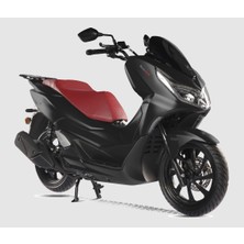 Motolüx Mcx 125 cc Benzinli Scooter Sıvı Soğutmalı Siyah Renk