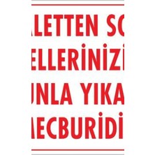 Ennalbur Ellerinizi Yıkayınız Uyarı Levhası 25x35 KOD:1201