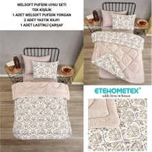 Ete Hometex Tek Kişilik Welsoft Uyku Seti