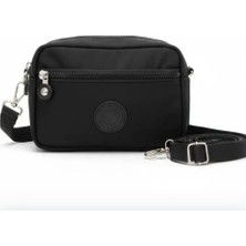 SSO Mini Cüzdan Boy 3 Bölmeli Krinkıl Kumaş Omuz El ve Kol Çantası