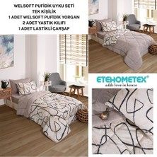 Ete Hometex Tek Kişilik Welsoft Uyku Seti