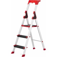 Sanplaza Saraylı (2+1) 3 Basamaklı Profesyonel Aliminyum Merdiven