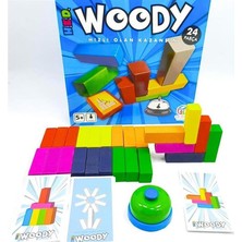 hobi hed334 ahşap renkli woody denge oyunu